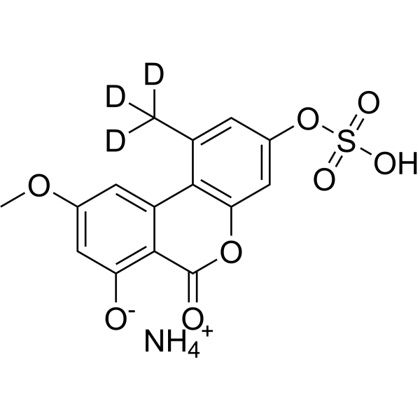 Alternariol-9-monomethylether sulfate-d3 ammonium